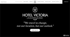 Desktop Screenshot of hotelvictoria.ch