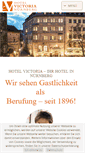 Mobile Screenshot of hotelvictoria.de