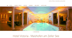 Desktop Screenshot of hotelvictoria.at