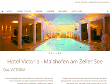 Tablet Screenshot of hotelvictoria.at